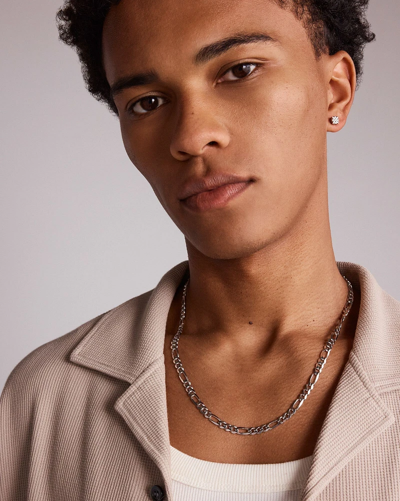 Men’s Stud Earring with 0.12 Carat TW of Diamonds in 10kt Yellow Gold