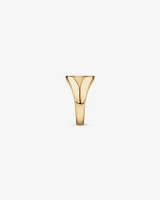Men's Signet Ring in 10kt Yellow Gold