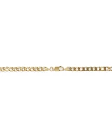 60cm (24") 5.5mm-6mm Width Curb Chain in 10kt Yellow Gold