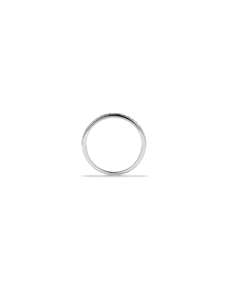 Wedding Band with 0.15 Carat TW of Diamonds in 14kt White Gold