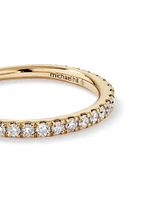 Wedding Band with Carat TW of Diamonds in 14kt Gold