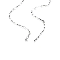 45cm (18”) 2mm-2.5mm Width Hollow Paperclip Chain in 10kt Yellow Gold