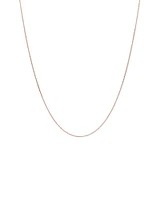 45cm (18") 1mm-1.5mm Width Solid Belcher Chain in 10kt Yellow Gold