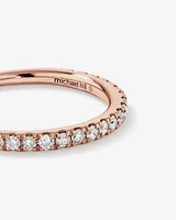 Wedding Band with Carat TW of Diamonds in 14kt Gold