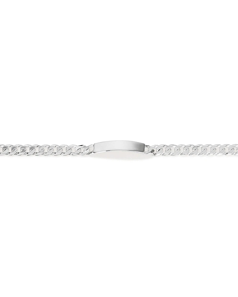 21cm (8.5") Identity Bracelet in Sterling Silver