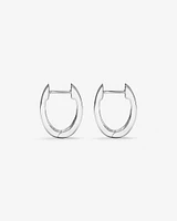 Huggie Earrings with 0.25 Carat TW of Diamonds in 10kt Rose Gold
