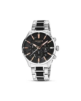 Solar Powered Men's Watch with Tone in Stainless Steel