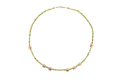 Fable Animals and Strange Characters Beaded Necklace