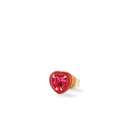 Mini Heart Cocktail Stud