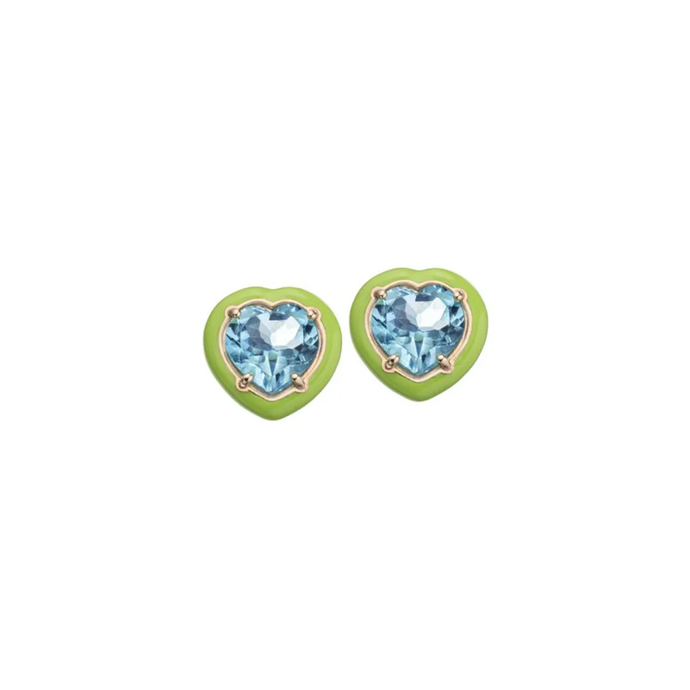 Candy Heart Earrings