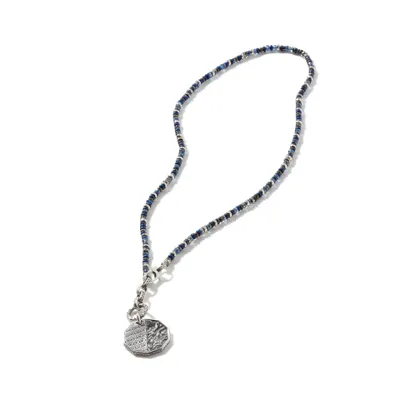 Beaded Amulet Keyring Necklace