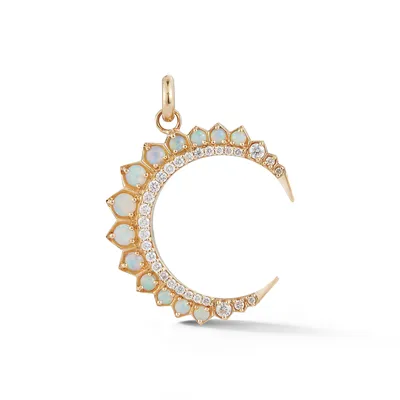 Crescent Moon Estelle Charm