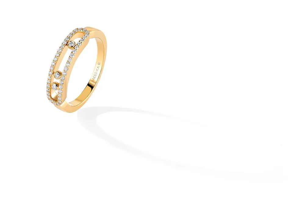 Baby Move Pave Band Ring Size 5.75