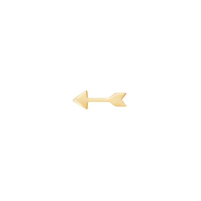 Stud Club Single Arrow Stud Earring
