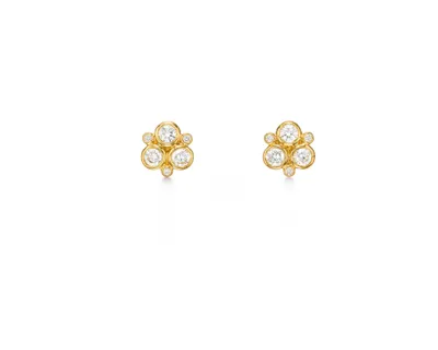 Classic Diamond Trio Earrings
