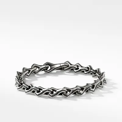 Armory Chain Link Bracelet in Sterling Silver, 9.7mm