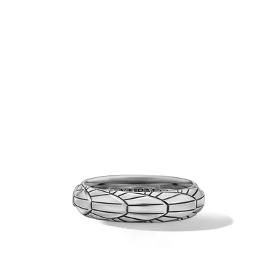 Empire Band Ring in Sterling Silver
