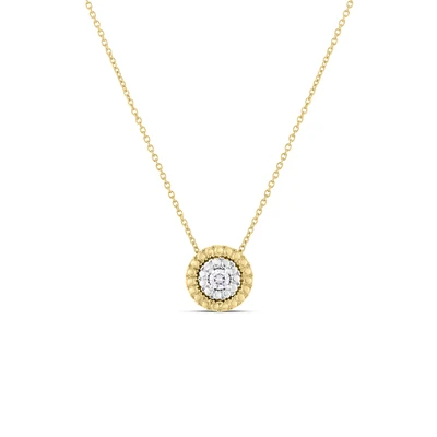 Sienna Two-Tone 0.08 Carats Dot Necklace