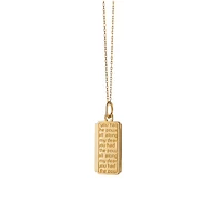 "Dorothy" 18K Gold Medallion