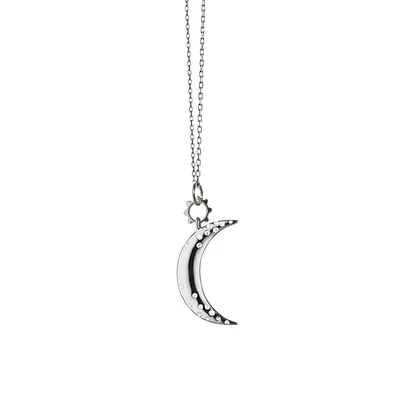 Large 'Dream' Moon Necklace