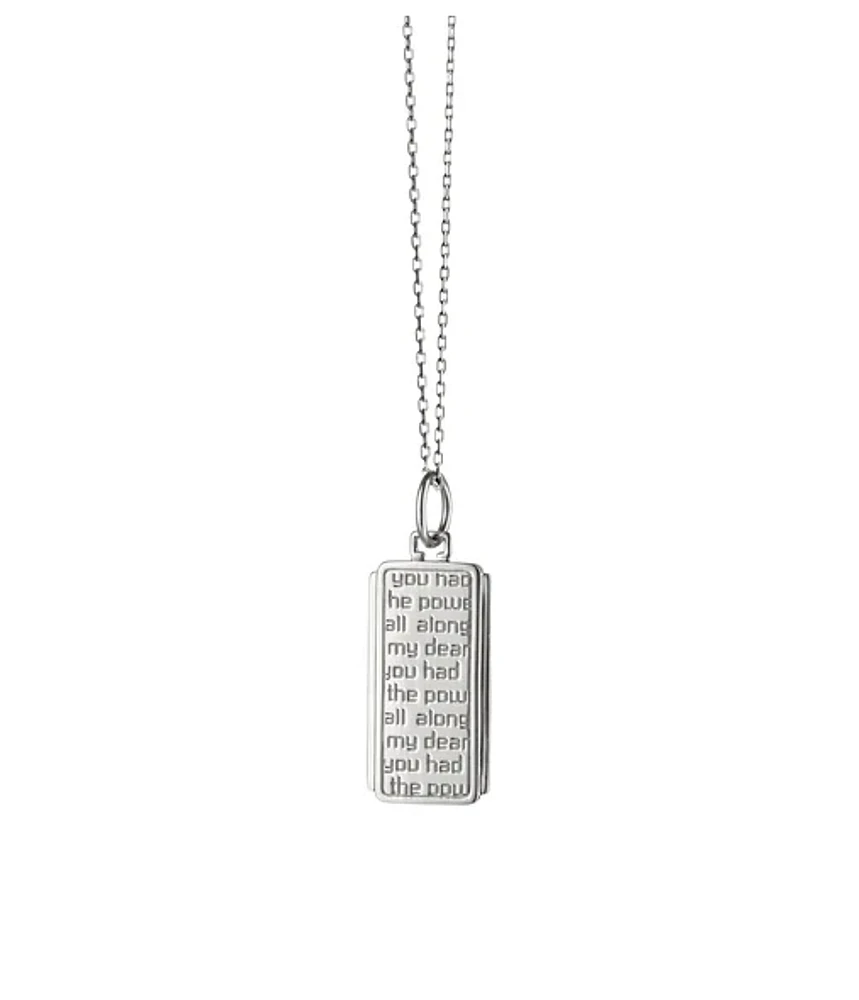 "Dorothy" Sterling Silver Medallion