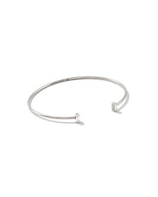 0.19 ct Isabella 14k Yellow Cuff Bracelet White Diamond