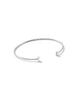 0.19 ct Isabella 14k Yellow Cuff Bracelet White Diamond