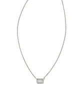 0.18 ct Isabella 14k Yellow Gold Pendant Necklace White Diamond