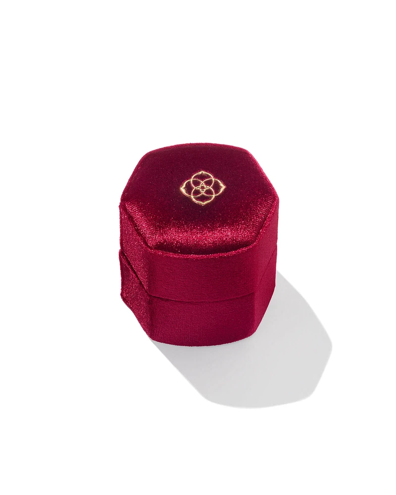 Davis Small Case in Burgundy