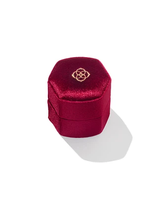 Davis Small Case in Burgundy