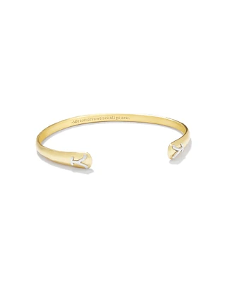 Yellow Rose by Kendra Scott x Yellowstone™ Beth Cuff Bracelet in Vintage Gold