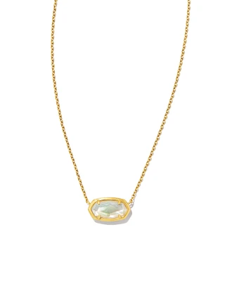 Yellow Rose by Kendra Scott x Yellowstone™ Vintage Gold Elisa Yellowstone Short Pendant Necklace Ivory Mother-of-Pearl