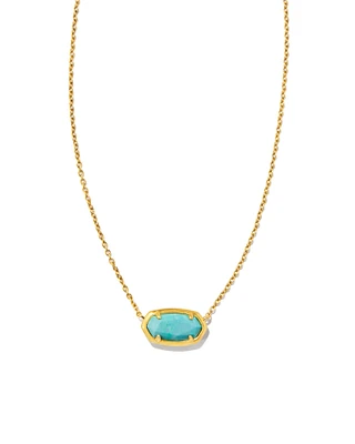 Yellow Rose by Kendra Scott x Yellowstone™ Vintage Gold Elisa Yellowstone Short Pendant Necklace Ivory Mother-of-Pearl