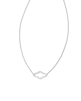 0.16 ct Abbie 14k Yellow Gold Pendant Necklace White Diamond