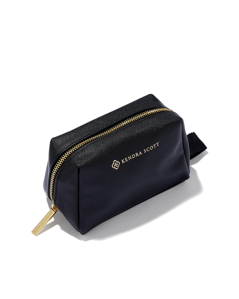 Small Cosmetic Zip Case Pink