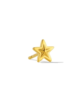 Small Star Single Stud Earring Sterling Silver