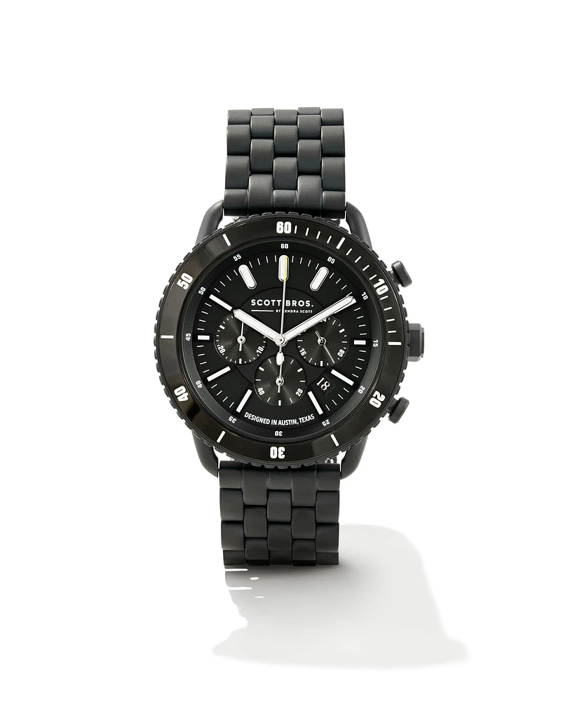 Beck Stainless Steel 44mm Chronograph Watch in