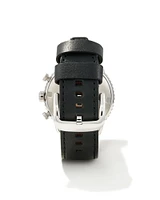 Evans Stainless Steel 44mm Chronograph Watch in