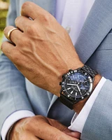 Beck Stainless Steel 44mm Chronograph Watch in