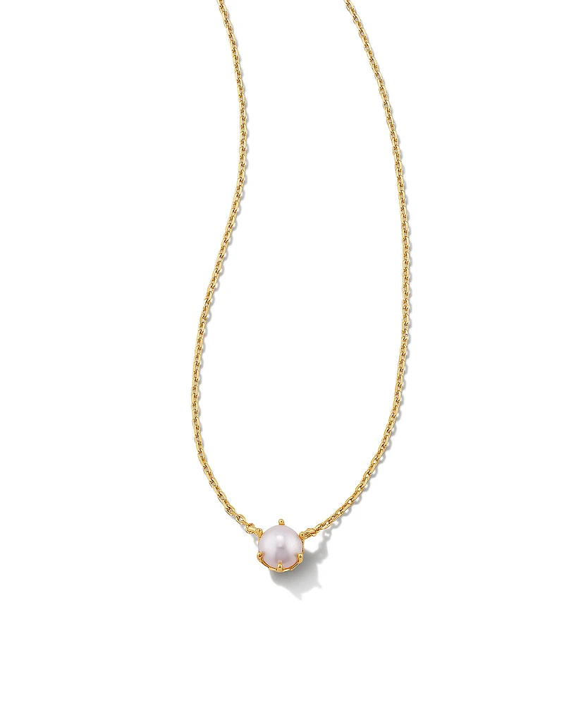 Ashton Gold Pendant Necklace Freshwater Cultured Pearl