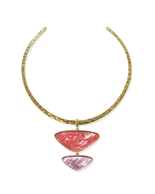 Margot Vintage Gold Statement Necklace