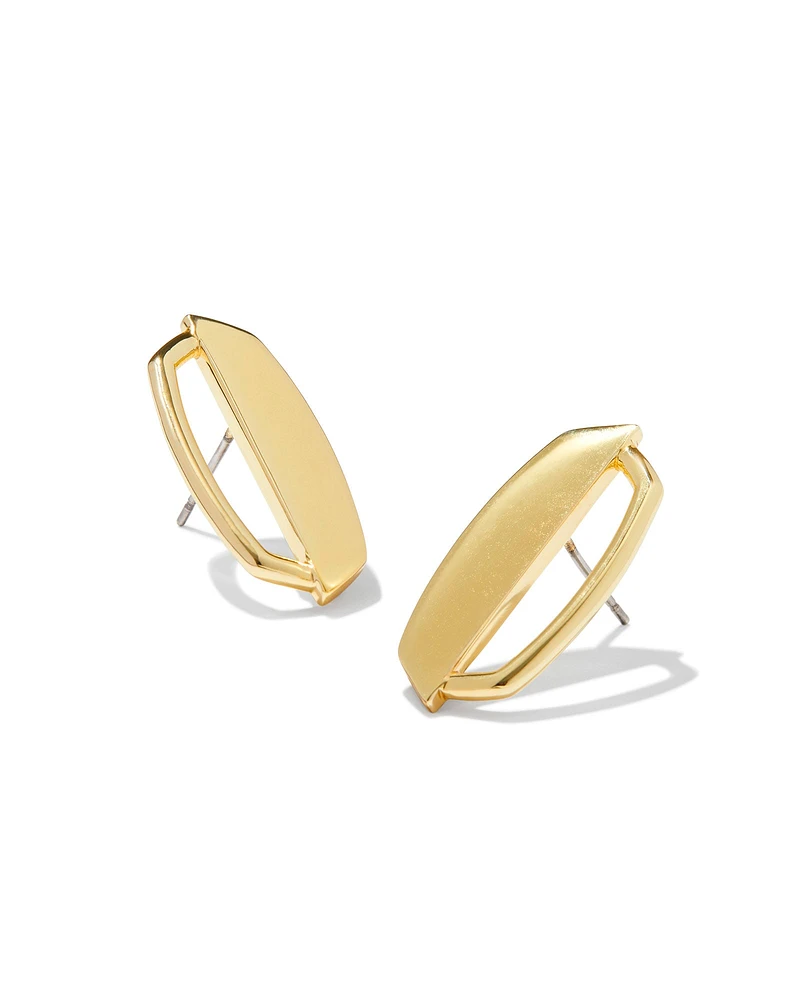 Murphy Stud Earrings in Gold