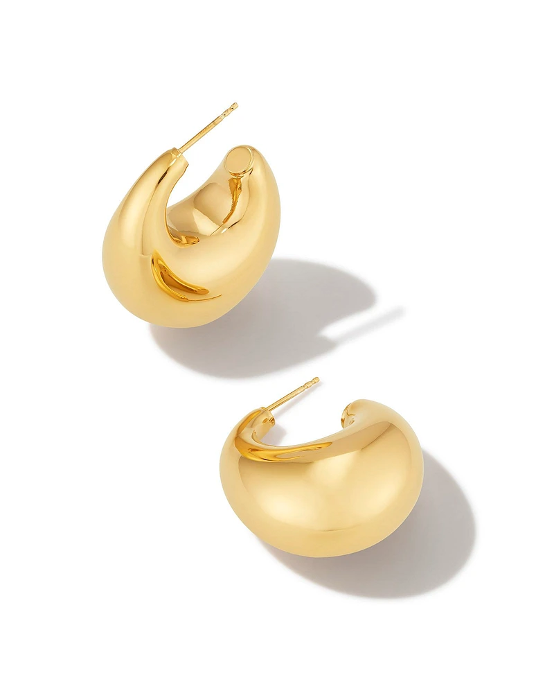 Raylyn Hoop Earrings Sterling Silver