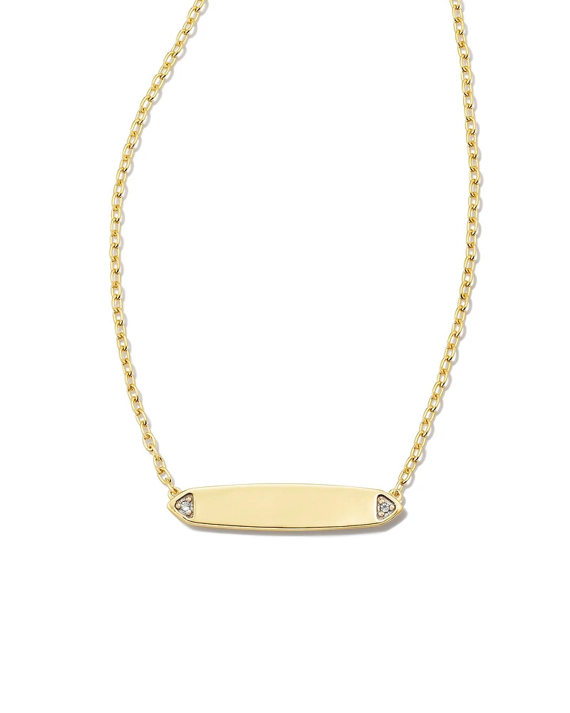 Tinsley Sterling Silver Pendant Necklace White Topaz