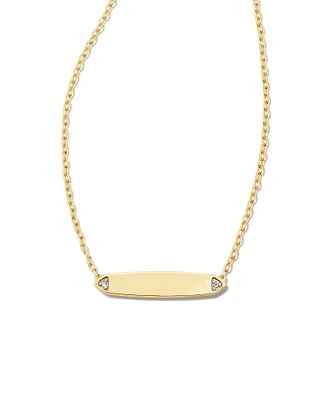 Tinsley Sterling Silver Pendant Necklace White Topaz