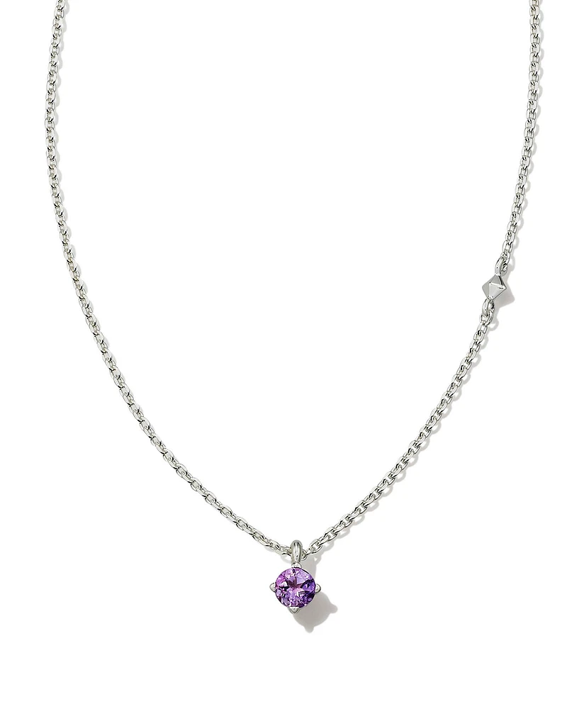 Maisie Sterling Silver Pendant Necklace Turquoise