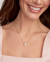 Ballet Gold Short Pendant Necklace