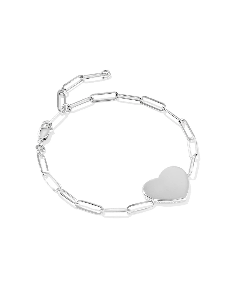 Mackenzie 18k Gold Vermeil Heart Bracelet