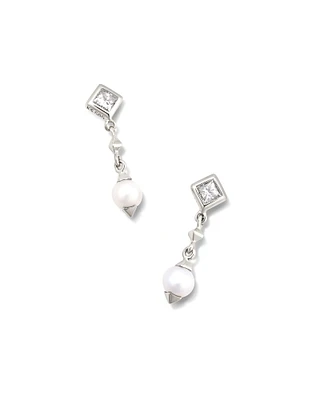 Michelle 14k Yellow Gold Drop Earrings Freshwater Cultured Pearl