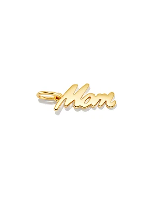 Mom Charm in 18k Gold Vermeil